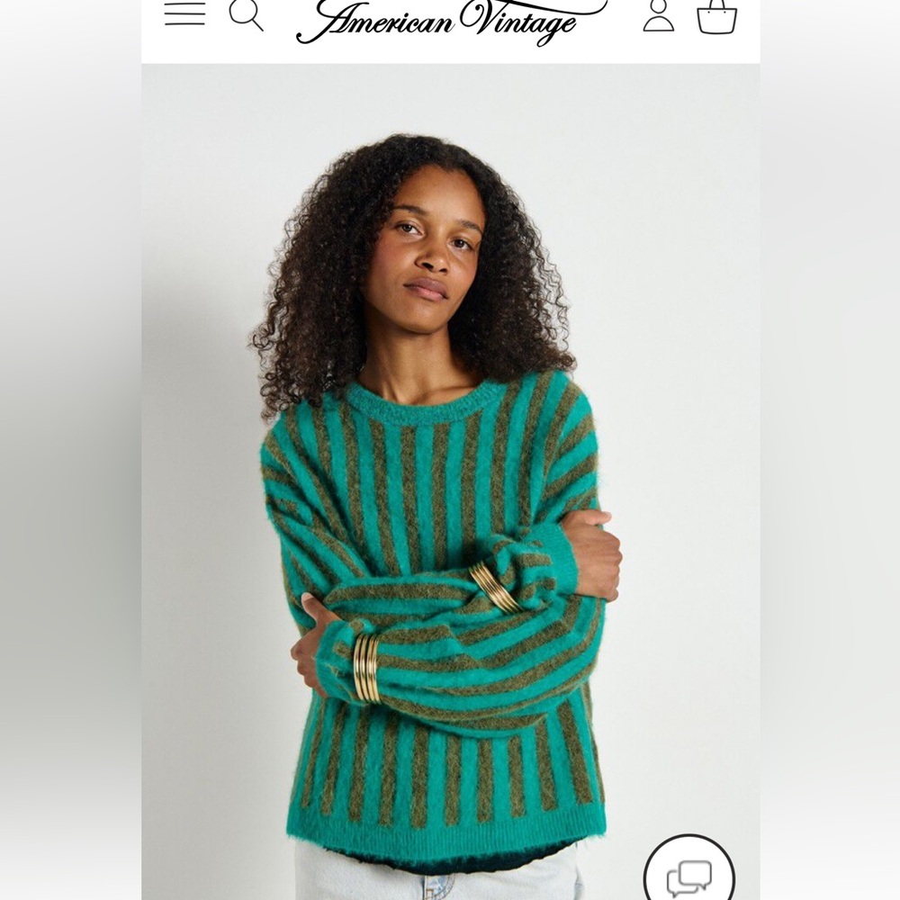 American vintage WOMEN'S JUMPER NENYBAY - Picture 2 of 10
